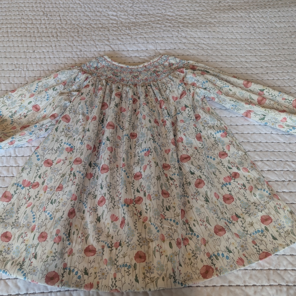 Eliza Jane Kids Floral Smocked Dress